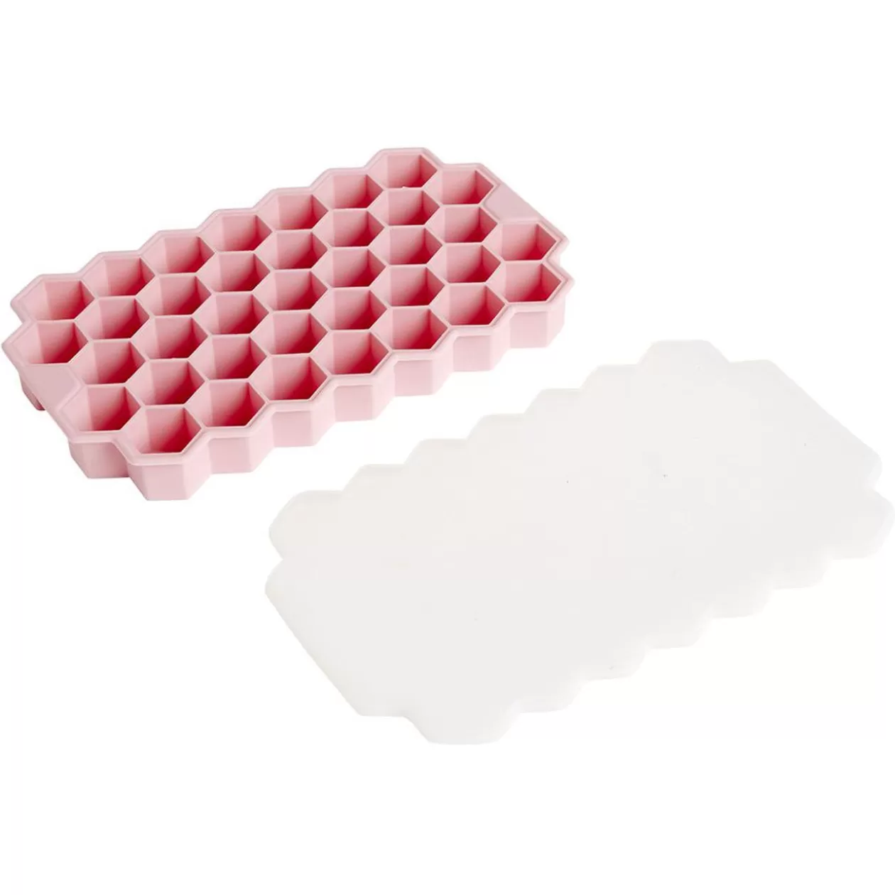 Moule à glaçon silicone rose x37 - 20,8x12,8xH2,3cm>Gifi Flash Sale