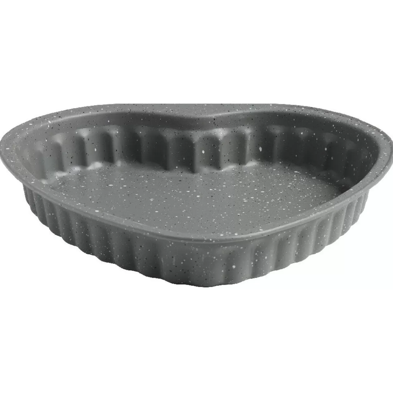 Gifi Moule à gâteau coeur gris effet marbre< Cuisson