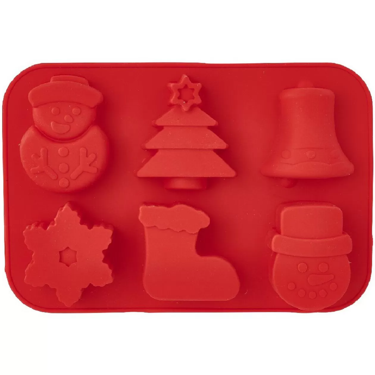Gifi Moule à gâteau thème Noël rouge< Cuisson