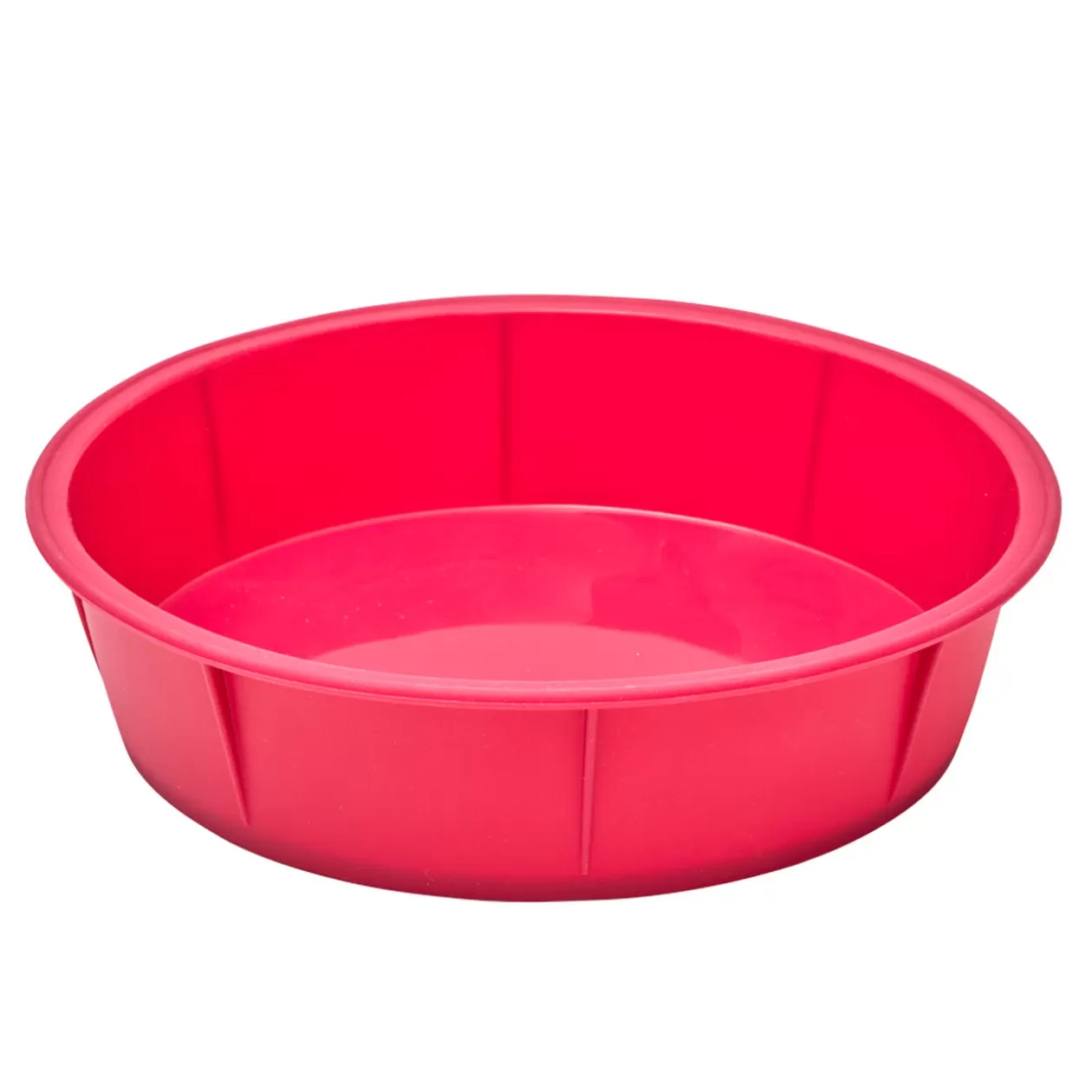 Gifi Moule à manqué rond silicone rose< Cuisson