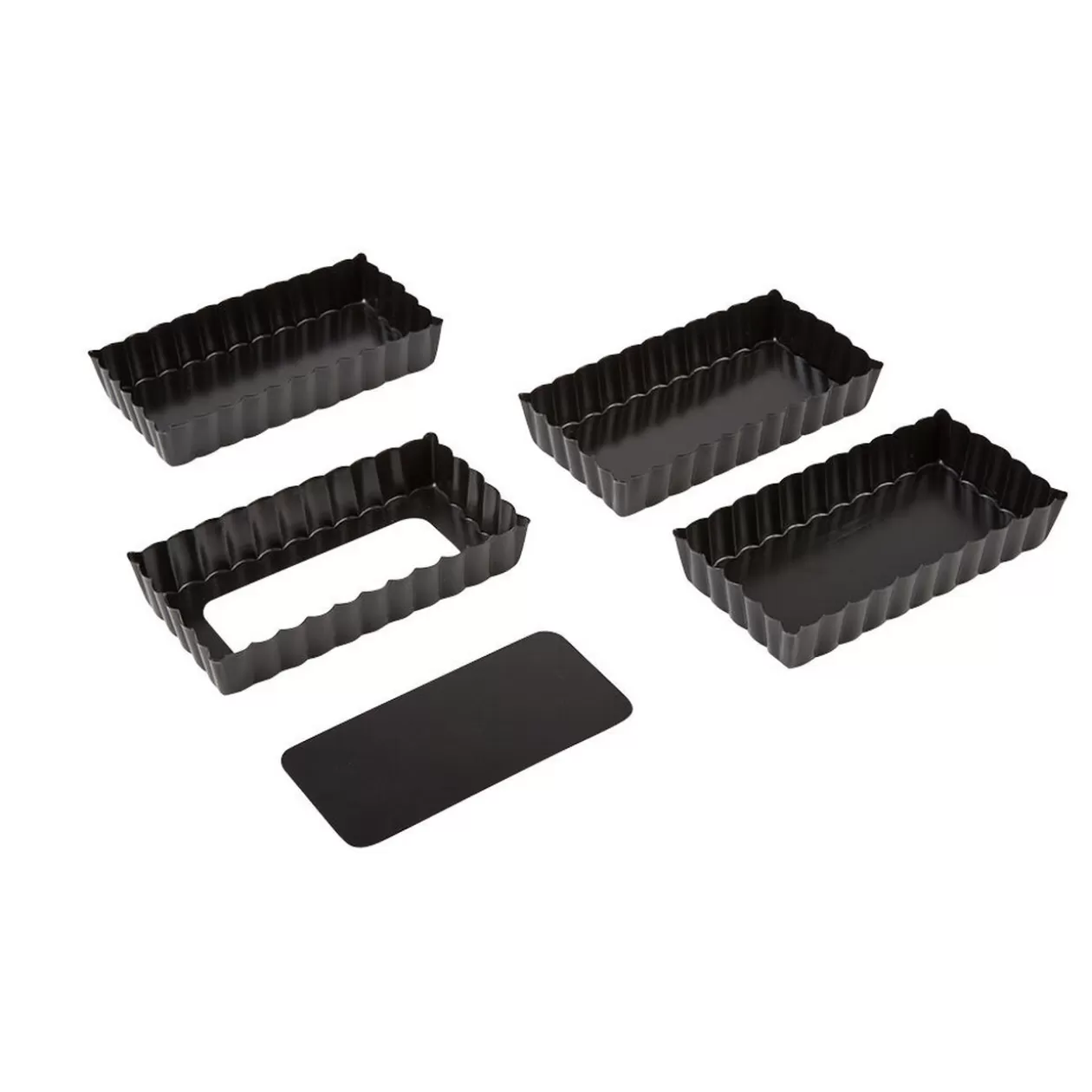 Gifi Moule à mini cake avec fond amovible x4< Cuisson