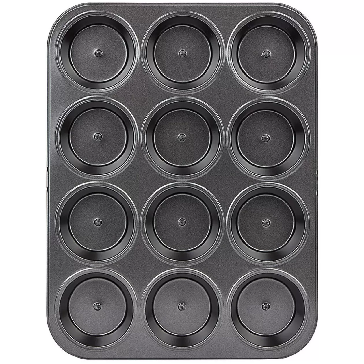 Gifi Moule à muffin coeur coulant en métal x12< Cuisson