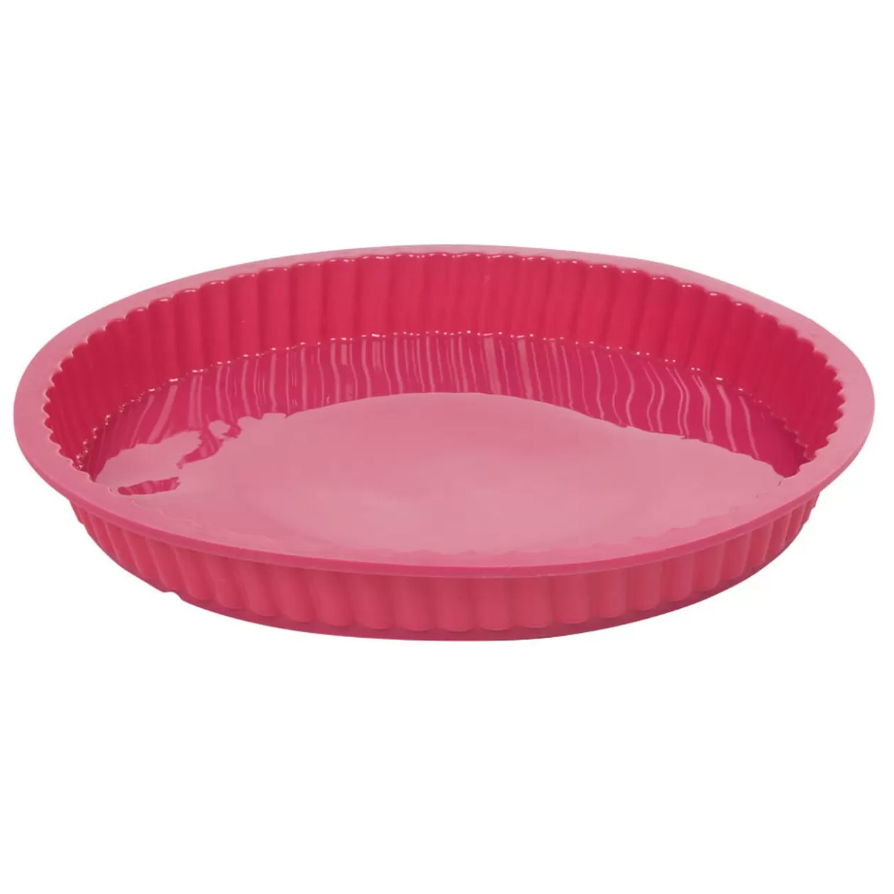 Gifi Moule à tarte silicone rose< Cuisson