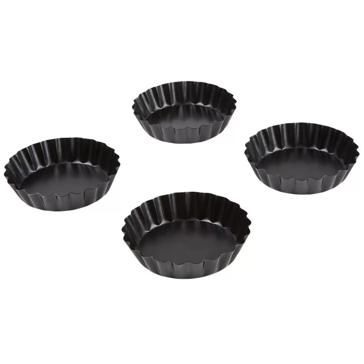 Gifi Moule à tartelette avec fond amovible x4< Cuisson