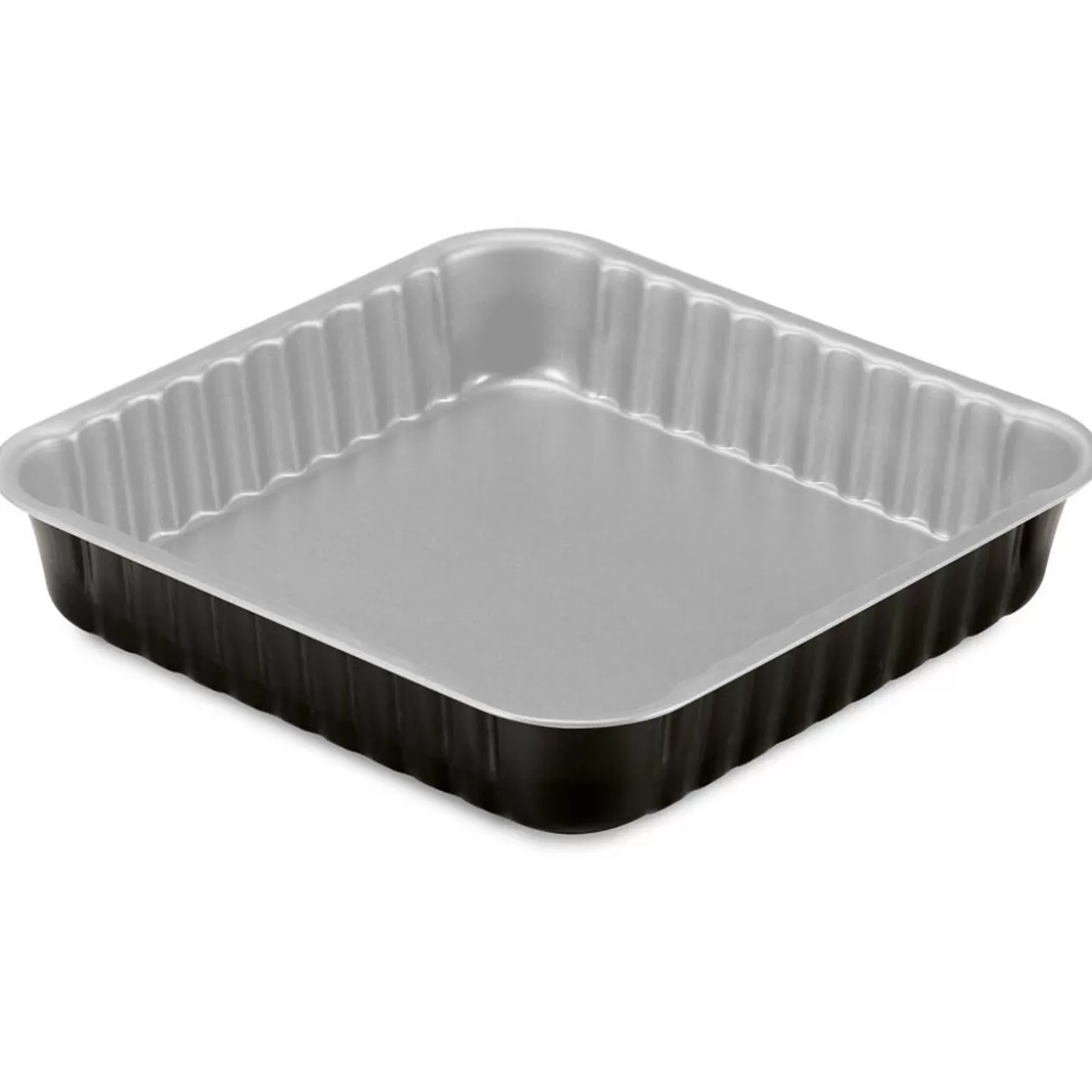 Gifi Moule antiadhésif carré Happy Hour gris noir< Cuisson