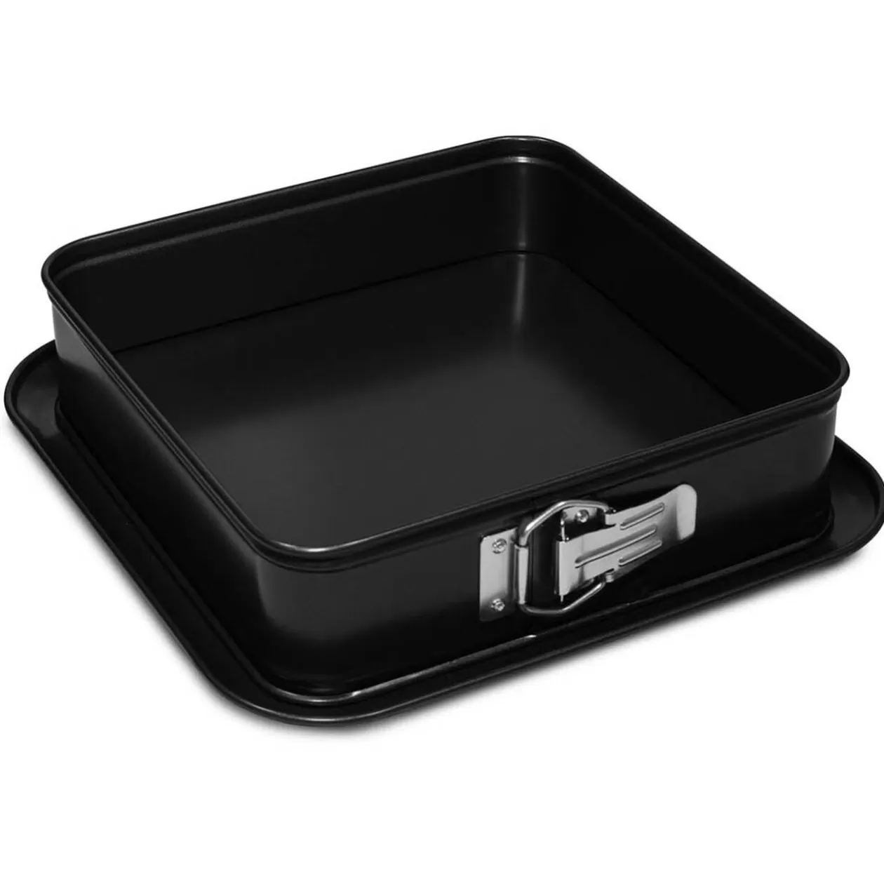 Gifi Moule carré noir antiadhésif avec charnière Gardenia noir< Cuisson