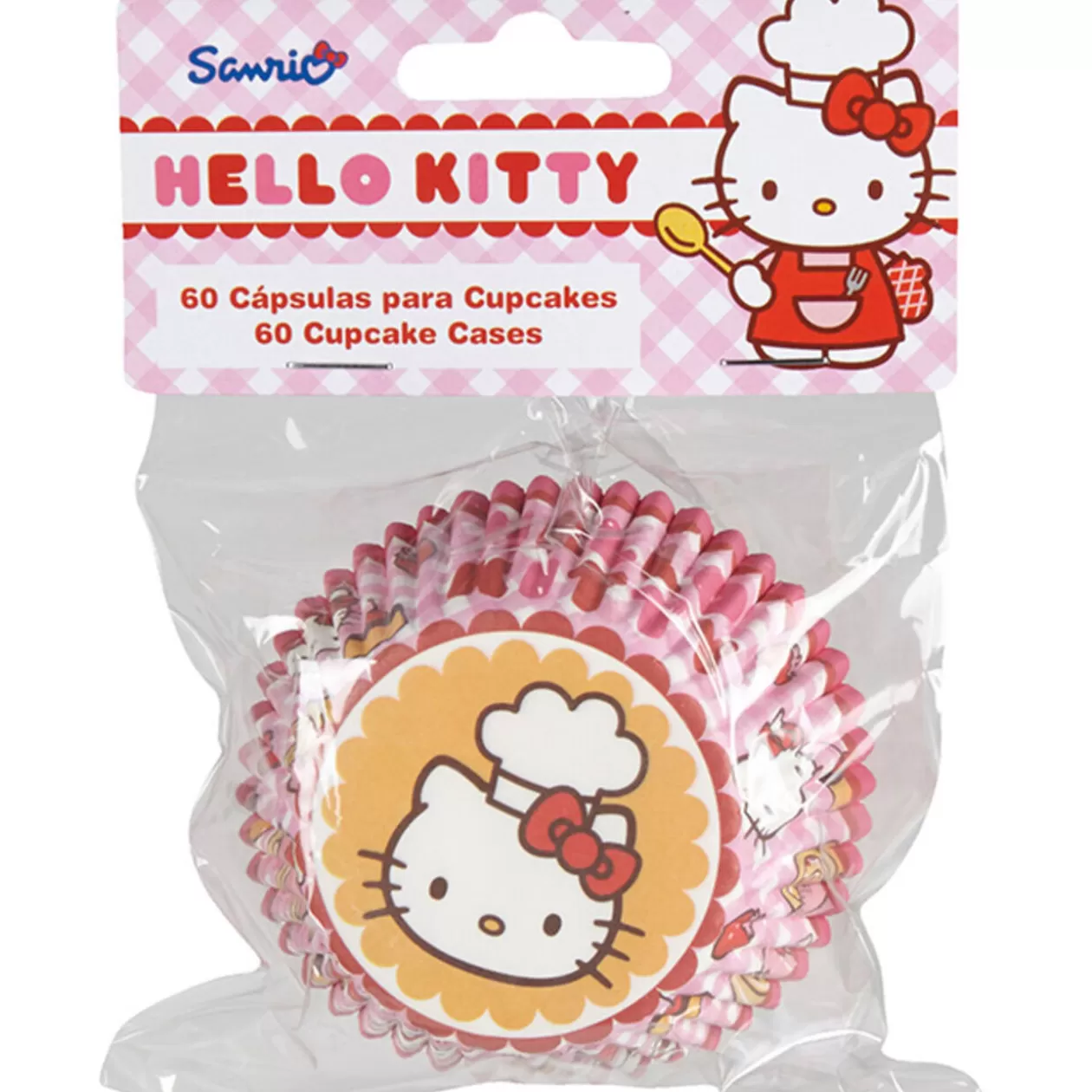 Gifi Moule cupcake Hello Kitty x60< Cuisson