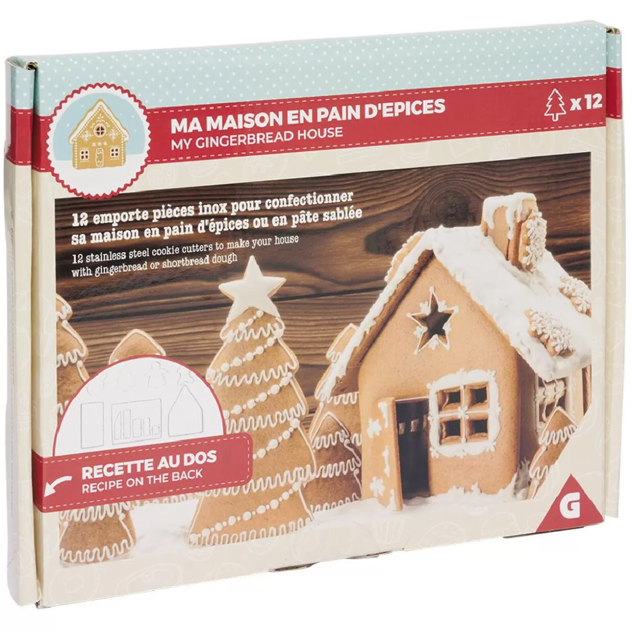 Gifi Moule emporte pièce Maison en pain d'épices< Préparation Culinaire