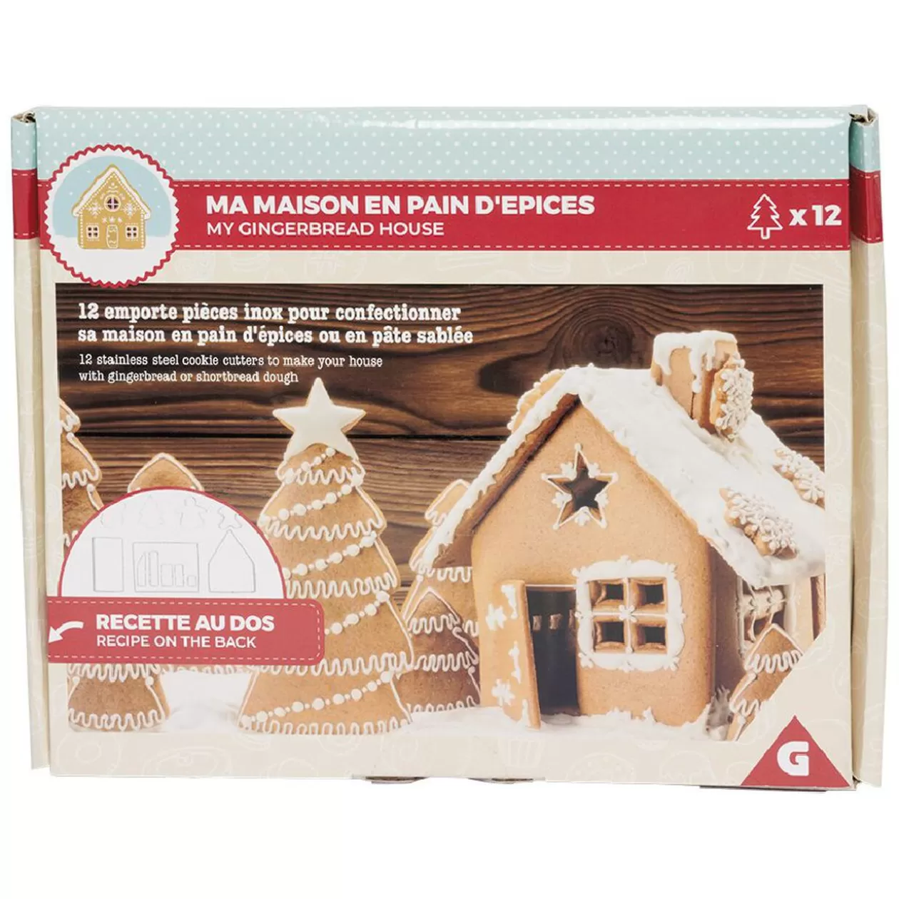 Gifi Moule emporte pièce Maison en pain d'épices< Préparation Culinaire