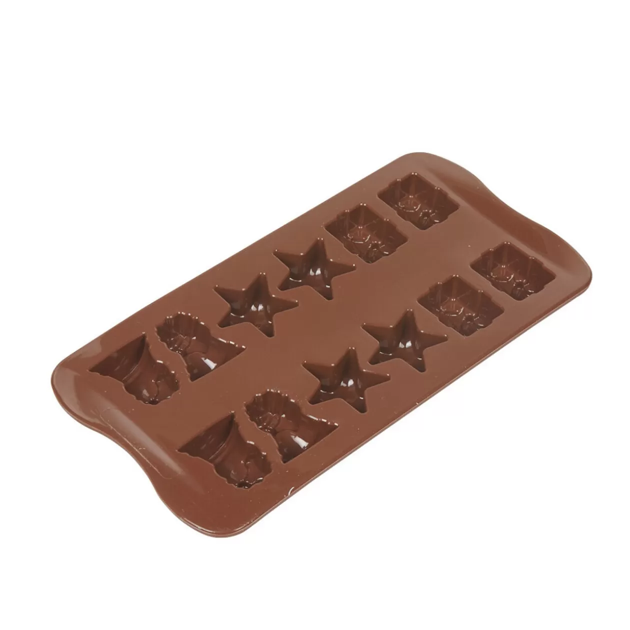 Gifi Moule en silicone pour 12 chocolats de Noël< Cuisson