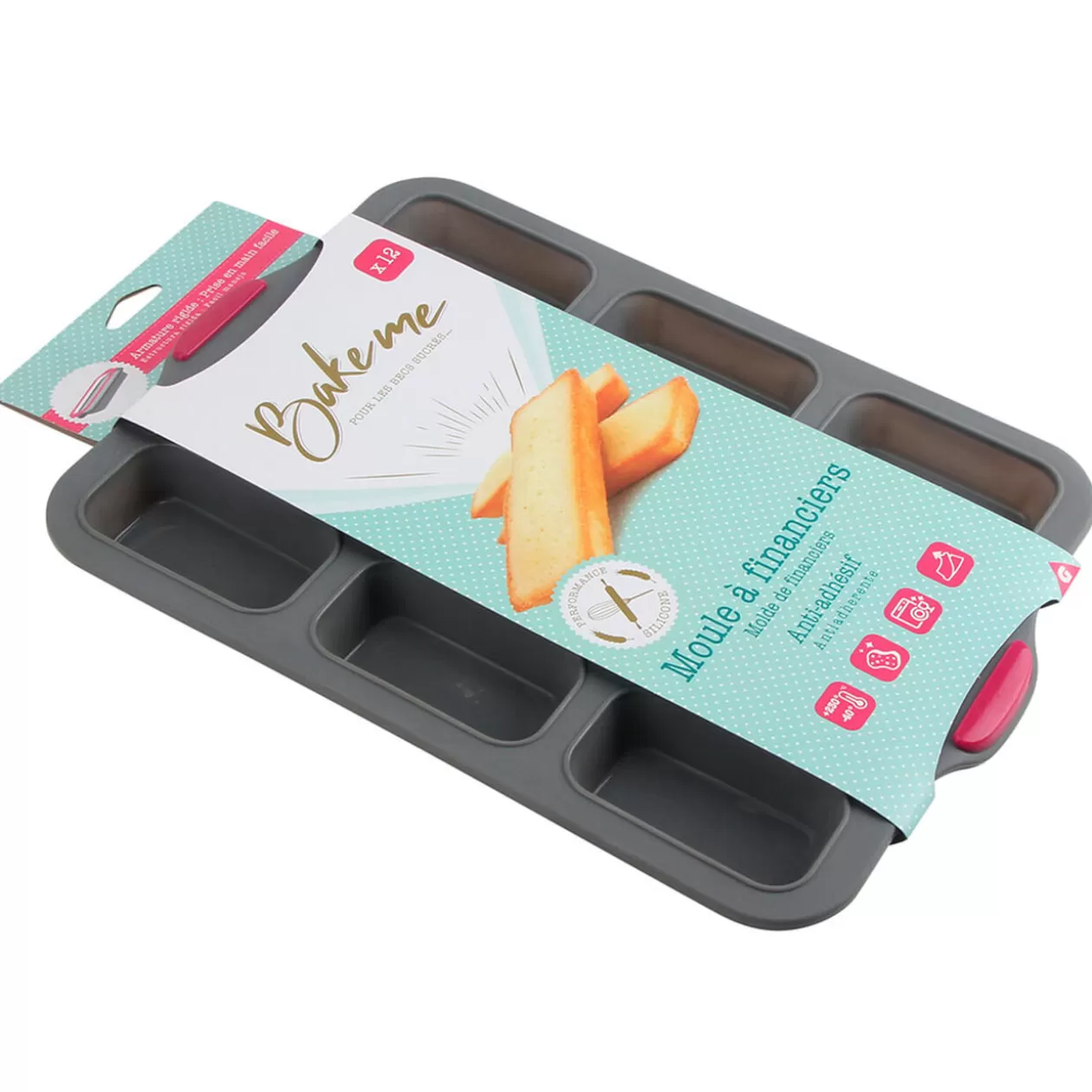 Gifi Moule financier mini cake x12< Cuisson