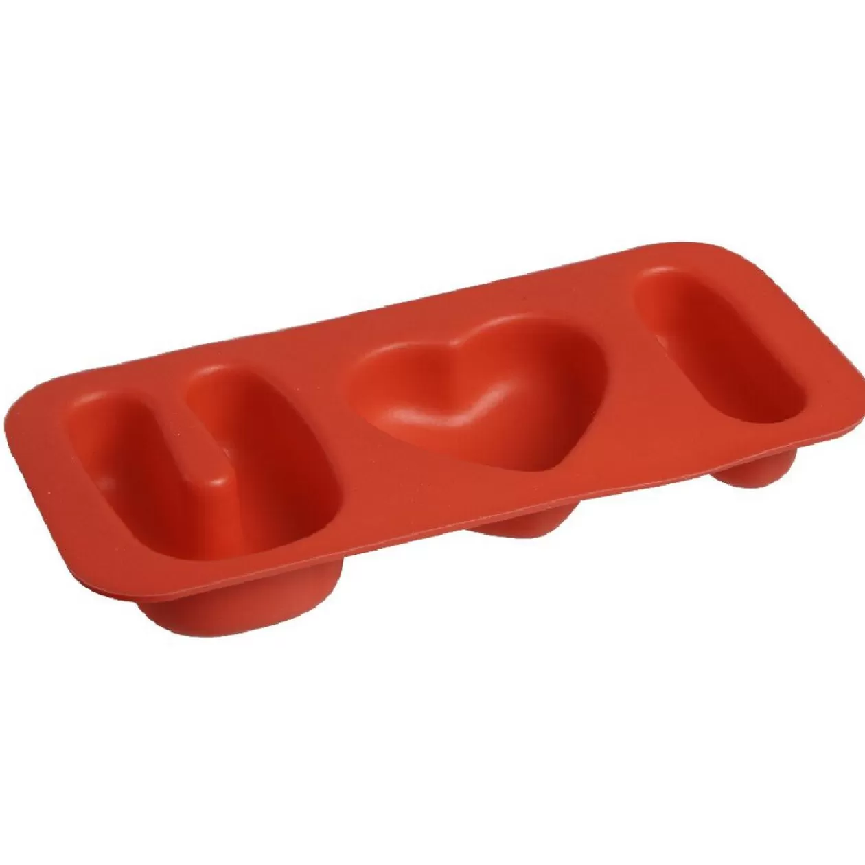 Gifi Moule patisserie en silicone forme coeur Love U x2< Cuisson