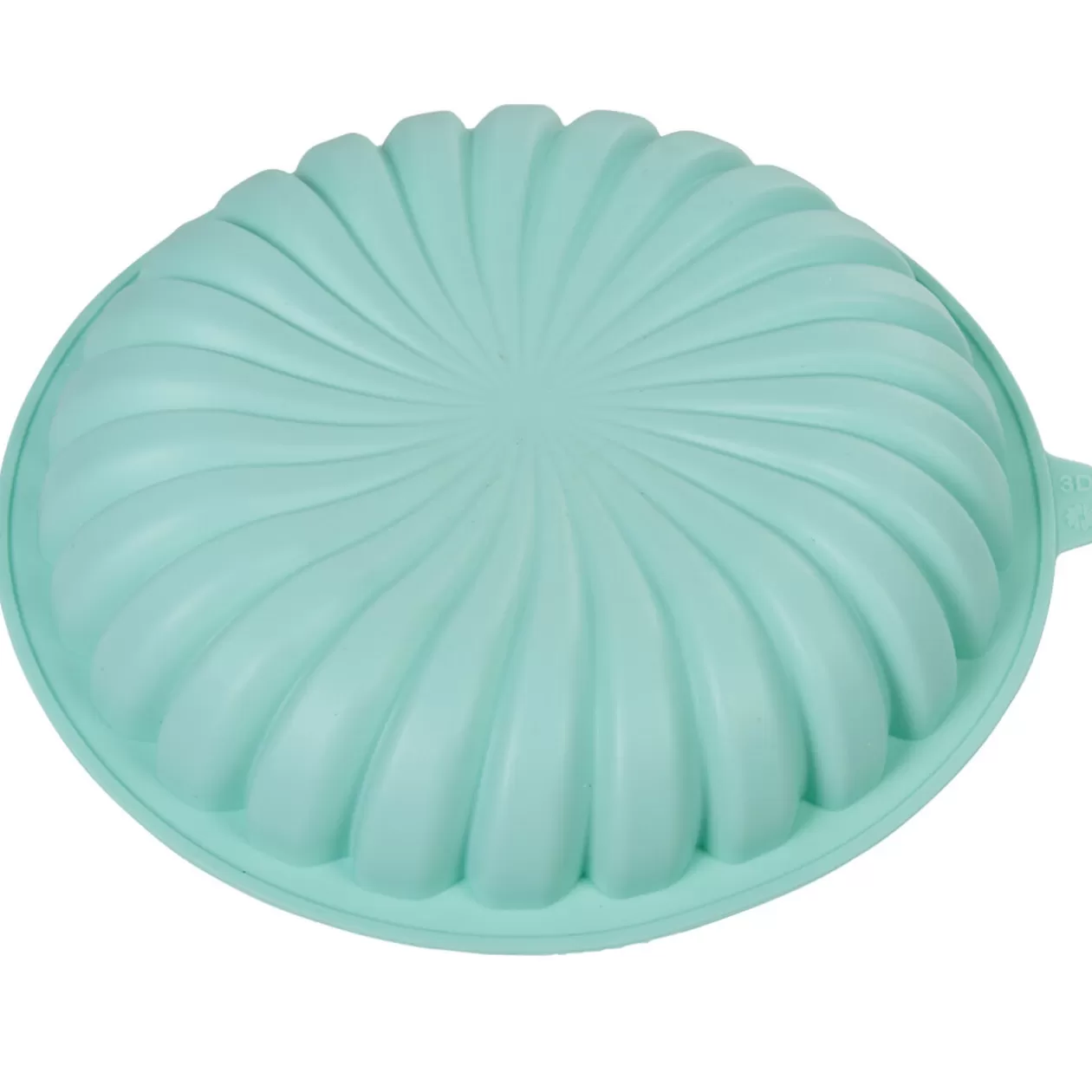 Gifi Moule rond strié 3D silicone vert< Cuisson