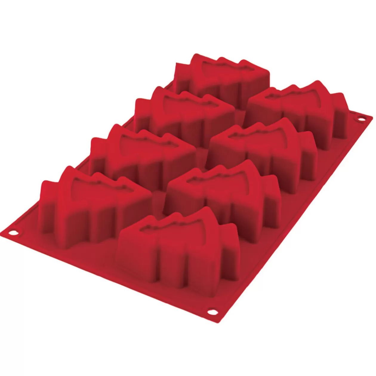 Gifi Moule silicone 8 empreintes forme sapins< Cuisson