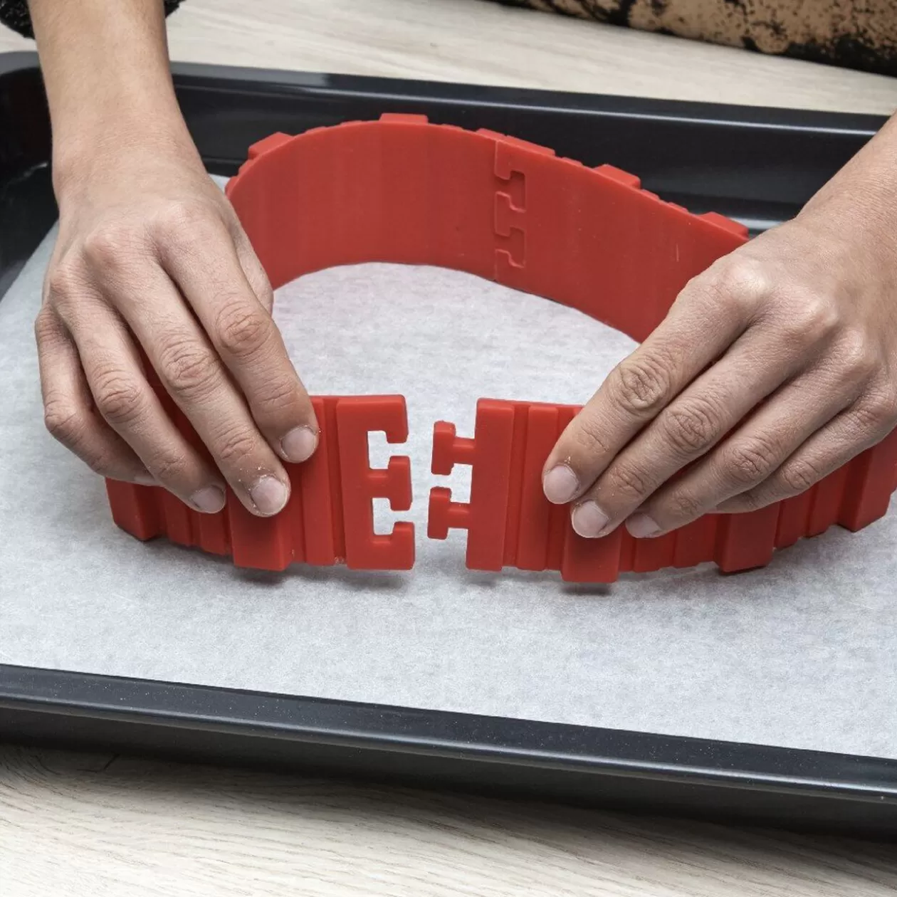 Gifi Moule silicone modulable 4 pièces< Cuisson