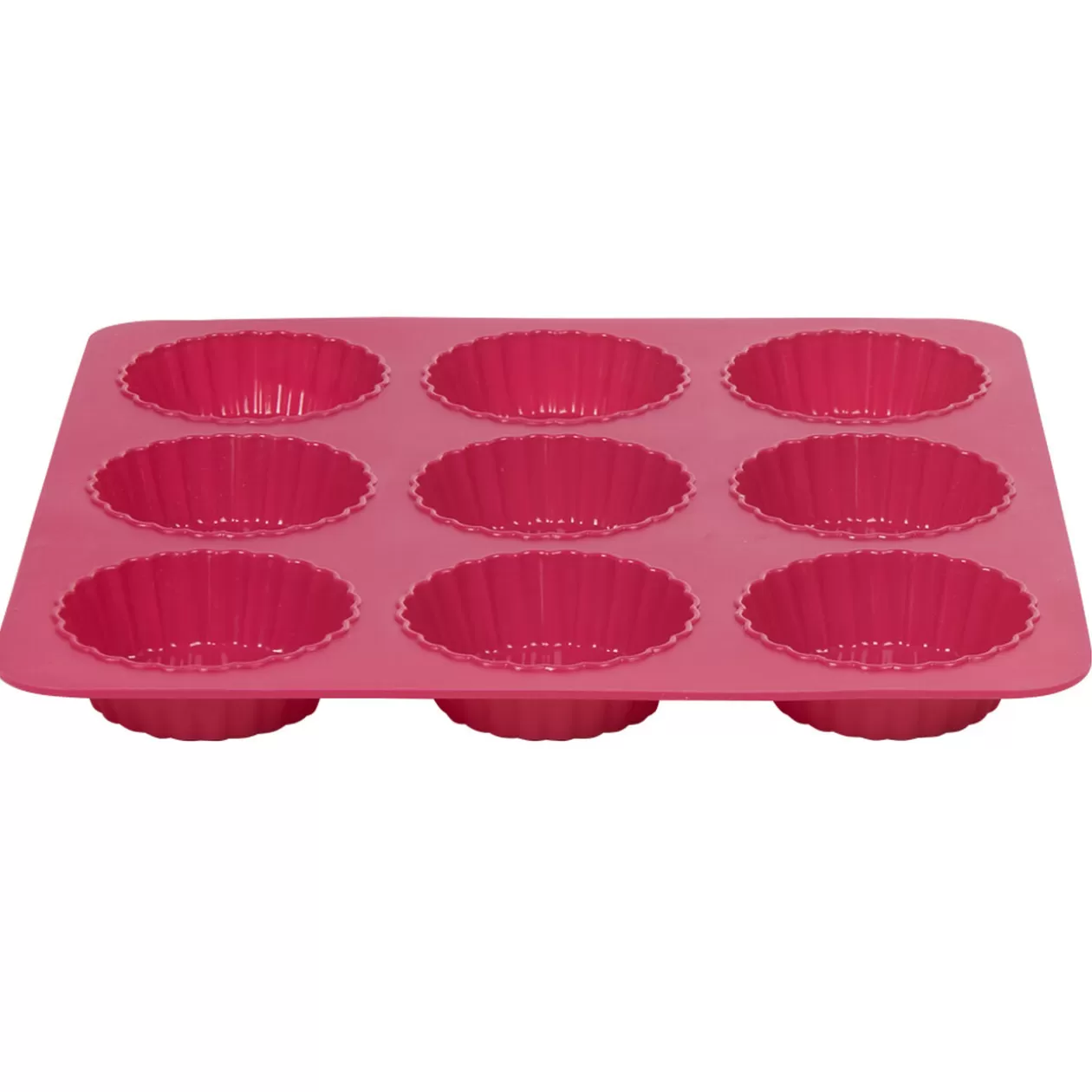 Gifi Moule silicone rose 9 tartelettes< Cuisson