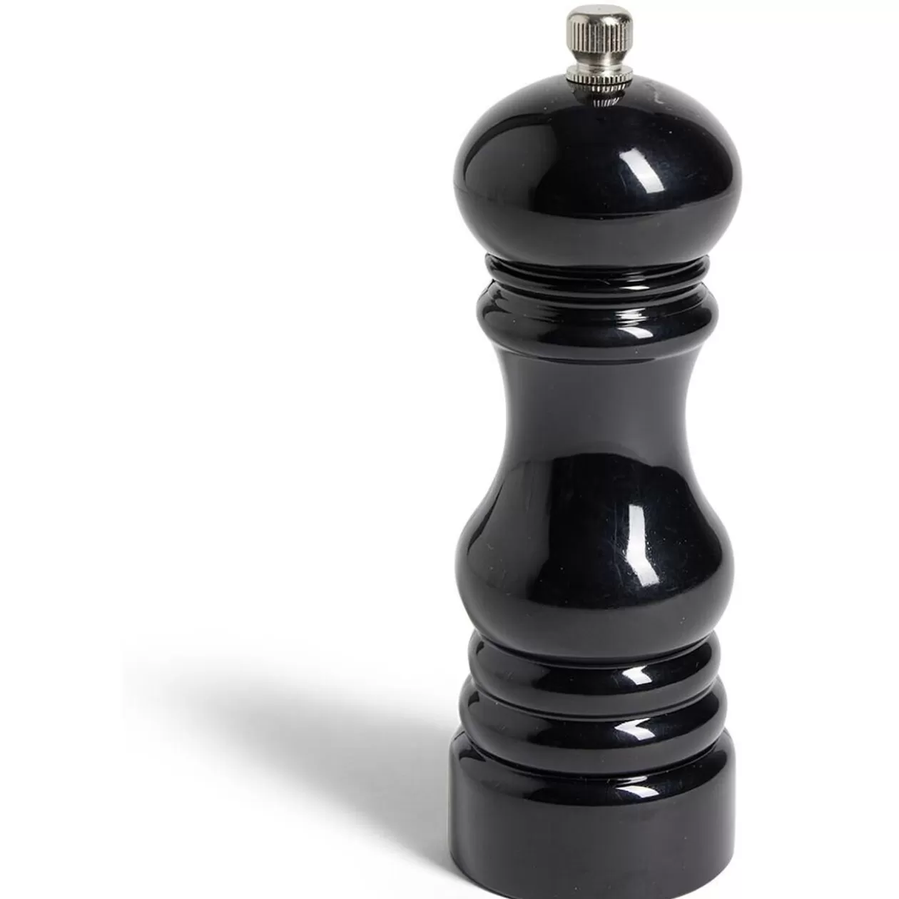 Moulin à poivre en plastique noir H17,5cm>Gifi Outlet