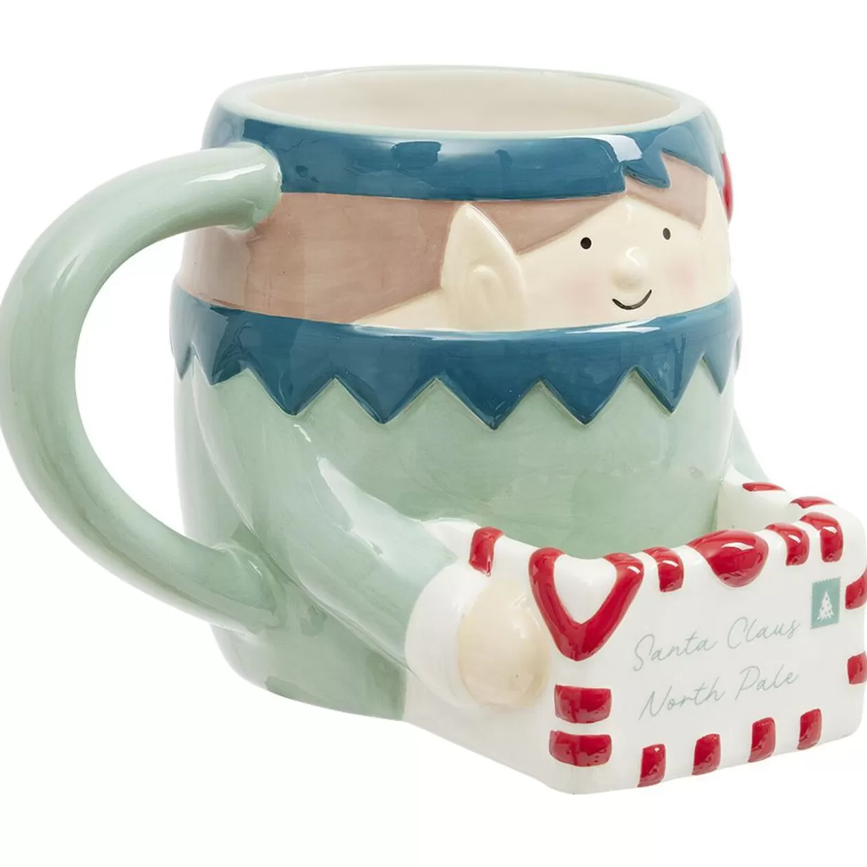 Mug à cookie lutin Pôle Nord 500ml>Gifi Online