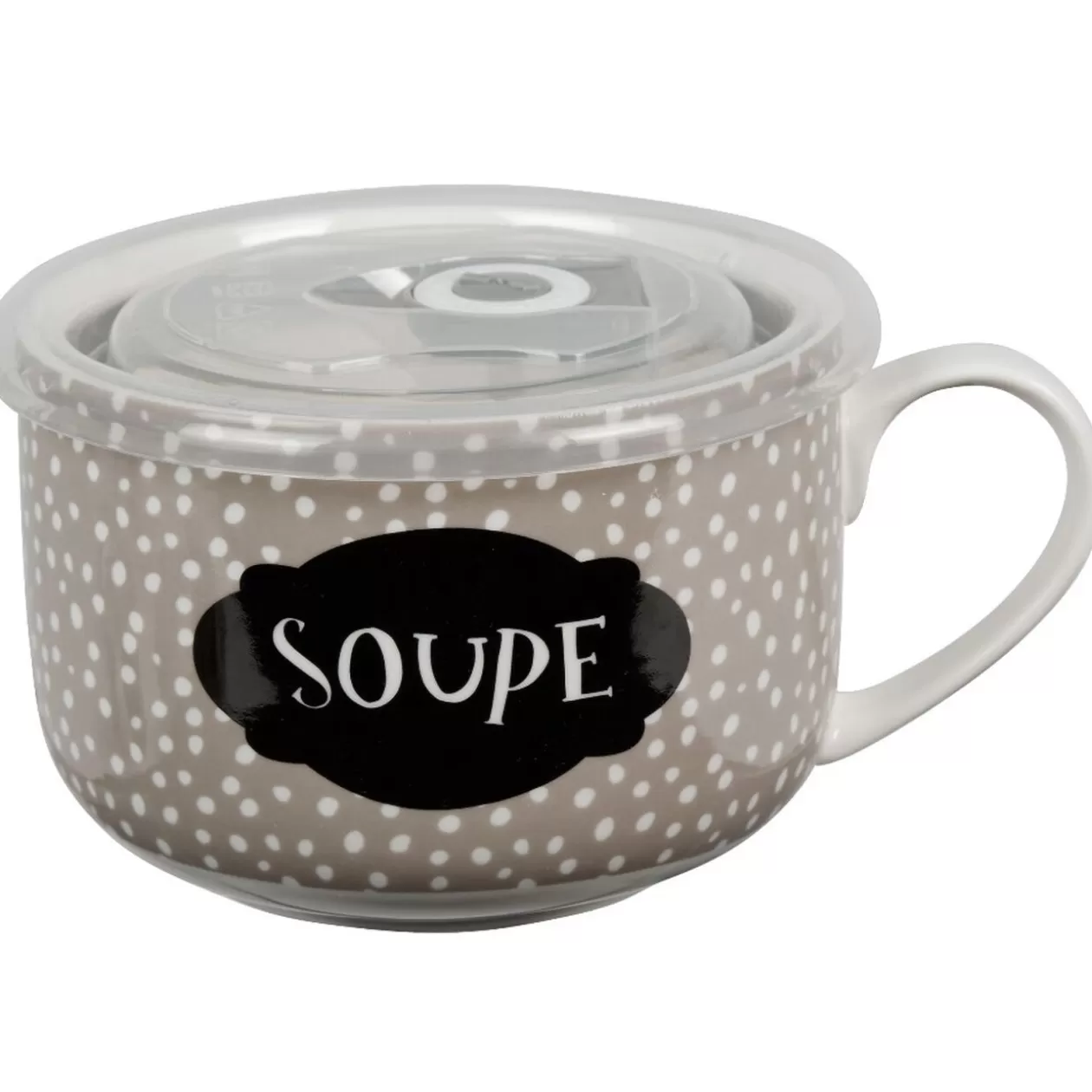 Mug à soupe et son couvercle>Gifi Clearance