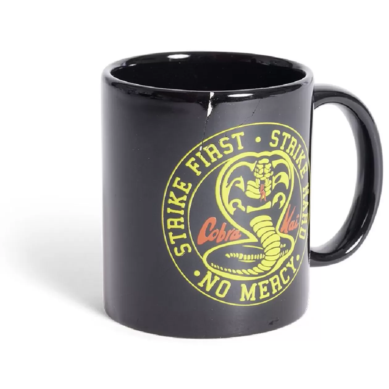 Mug Cobra Kai jaune et noir 315ml>Gifi Fashion