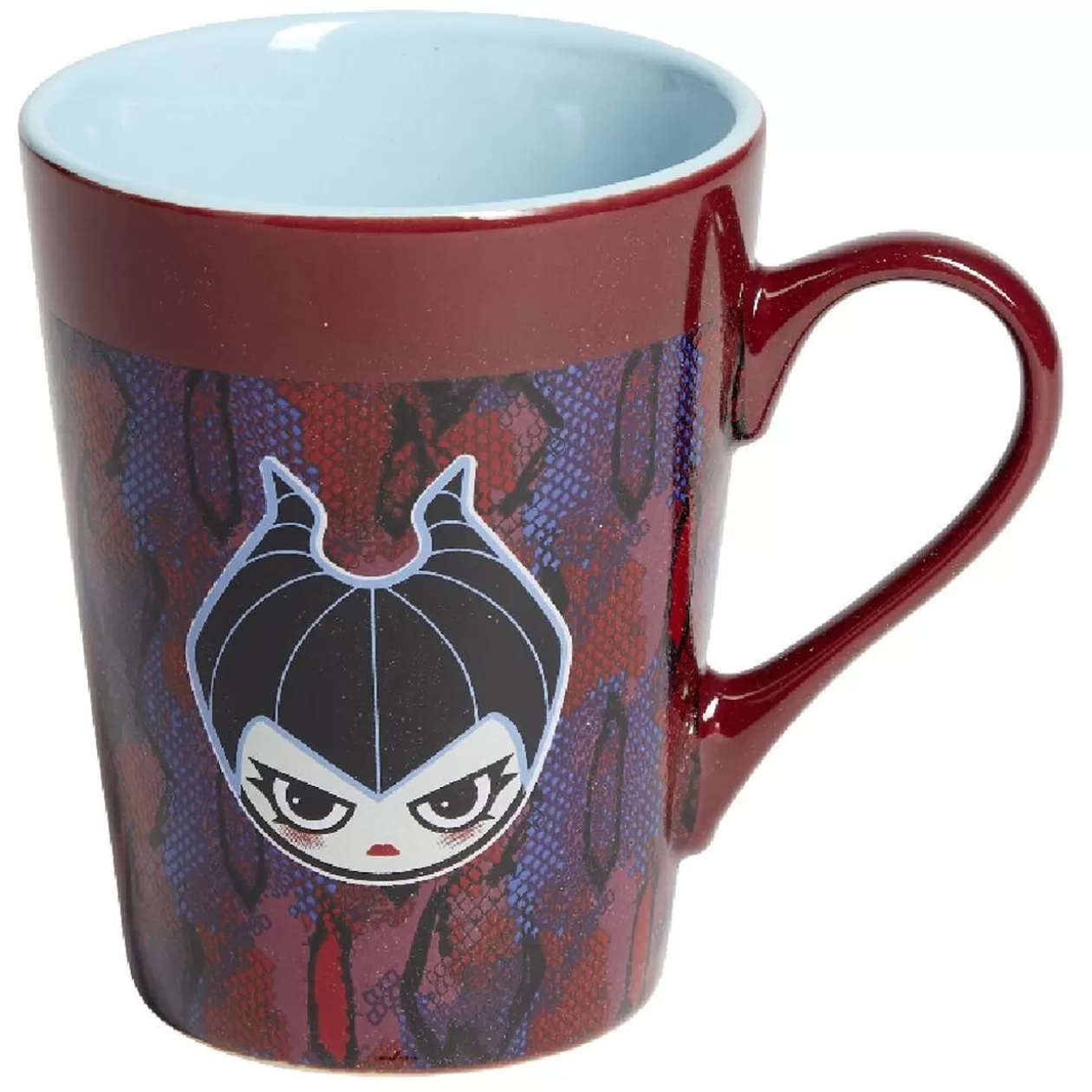 Mug Disney Villains Maléfique bleu et violet H10,5cm>Gifi Online