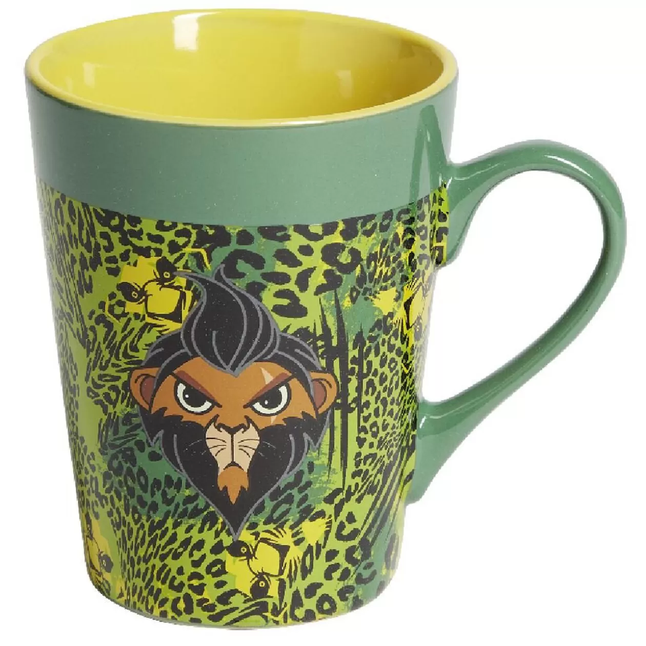 Mug Disney Villains Scar jaune et vert H10,5cm>Gifi New