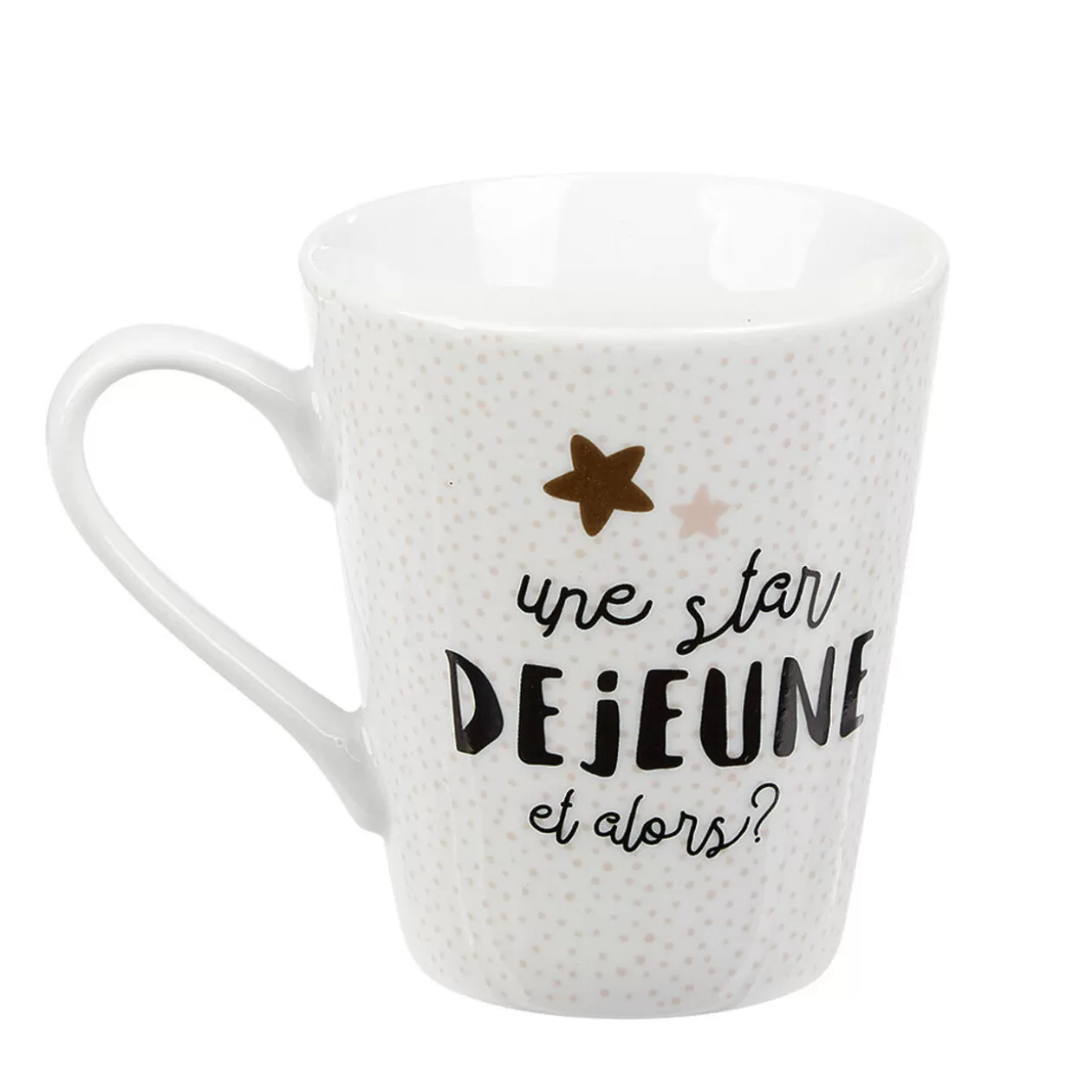 Mug en porcelaine Déjeuner de Star 27cl>Gifi Best Sale