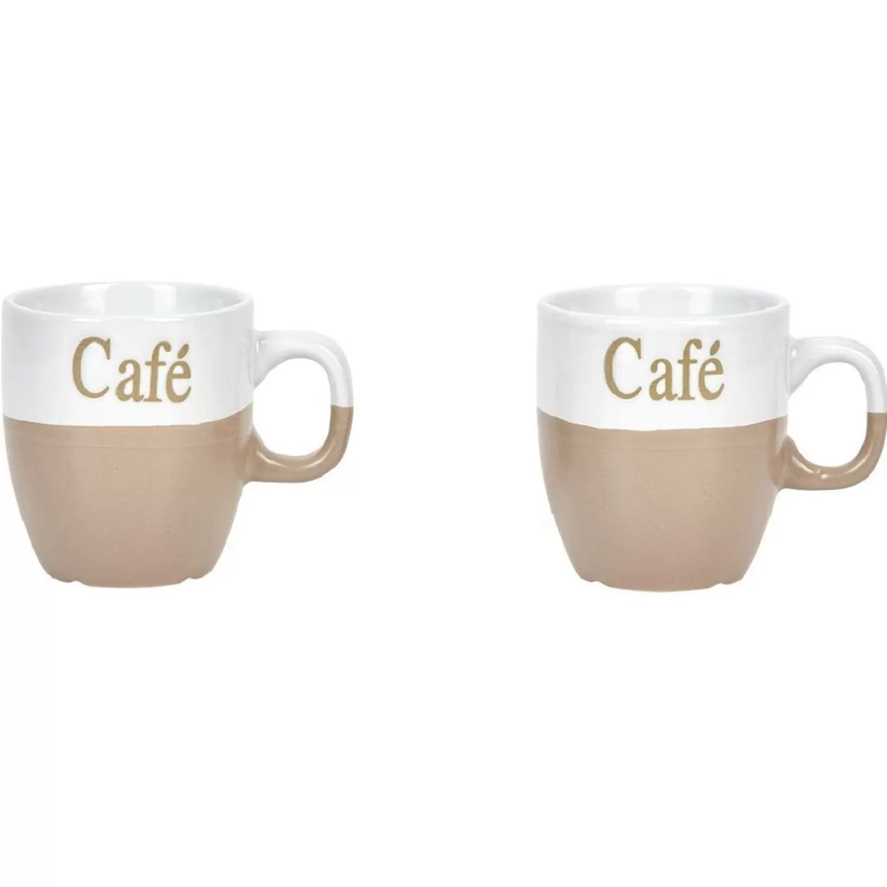 Mug faïence bicolore café>Gifi Cheap