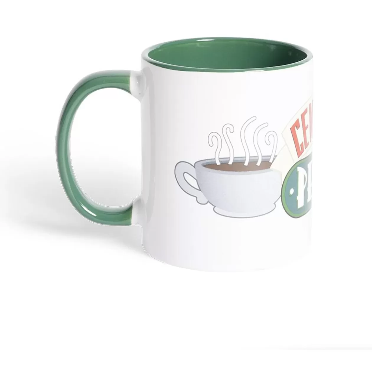 Mug Friends Central Perk blanc et vert 315ml>Gifi Hot