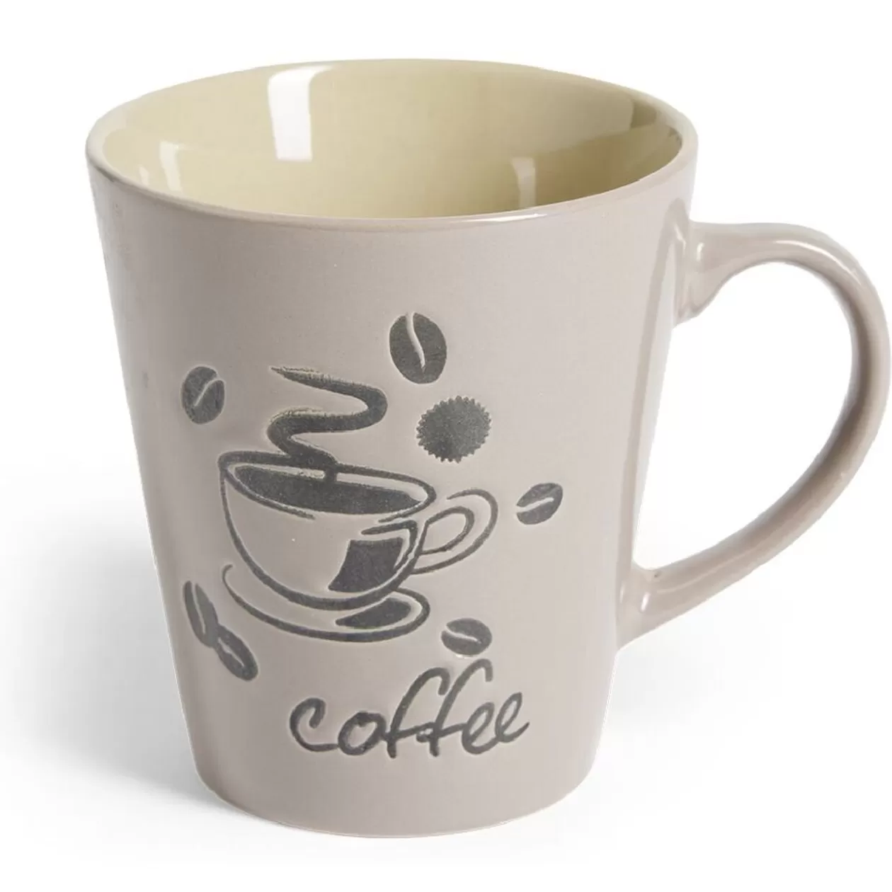 Mug grès 600mL Ø9xH10cm - 4 coloris>Gifi Best Sale