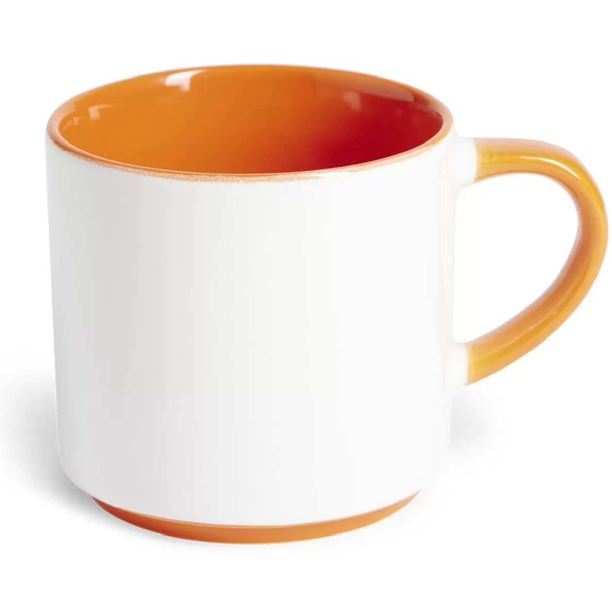 Mug grès bicolore 800mL Ø8,8xH13,5cm>Gifi New