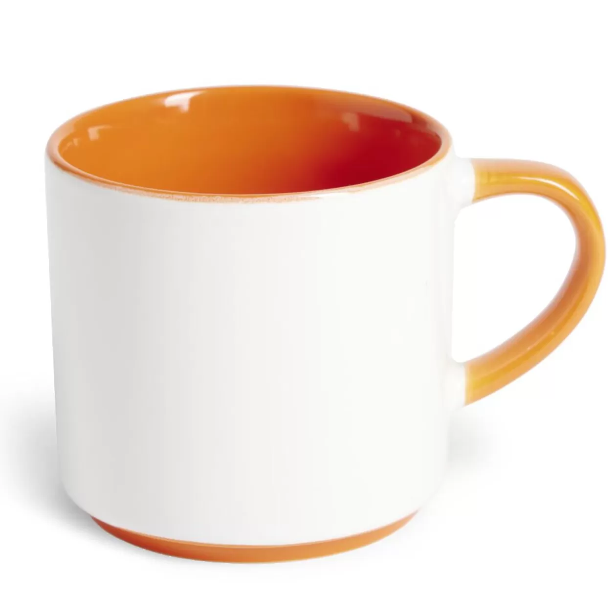 Mug grès bicolore 800mL Ø8,8xH13,5cm>Gifi New