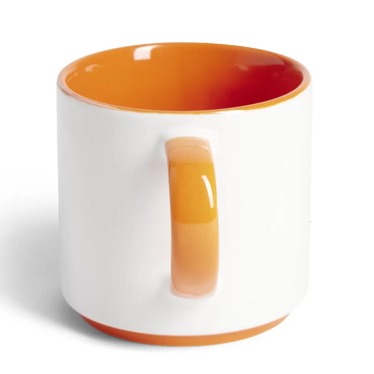 Mug grès bicolore 800mL Ø8,8xH13,5cm>Gifi New