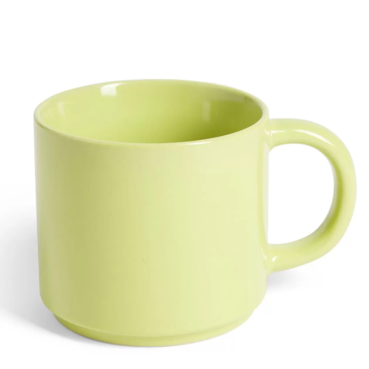 Mug grès jaune 500mL Ø9xH8cm>Gifi Online