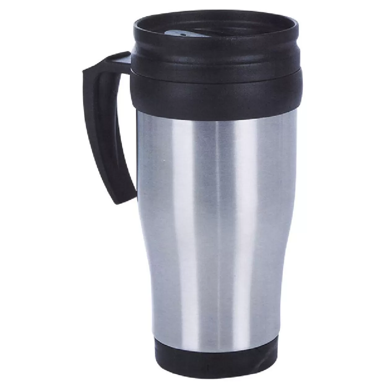 Mug isotherme 400ml gris noir>Gifi Discount