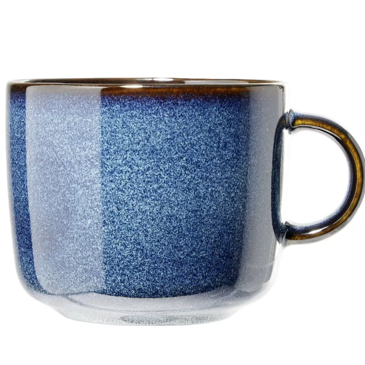 Gifi Mug émail porcelaine bleu 350ml Ø9,4xH8cm< Vaisselle Et Accessoires De Table