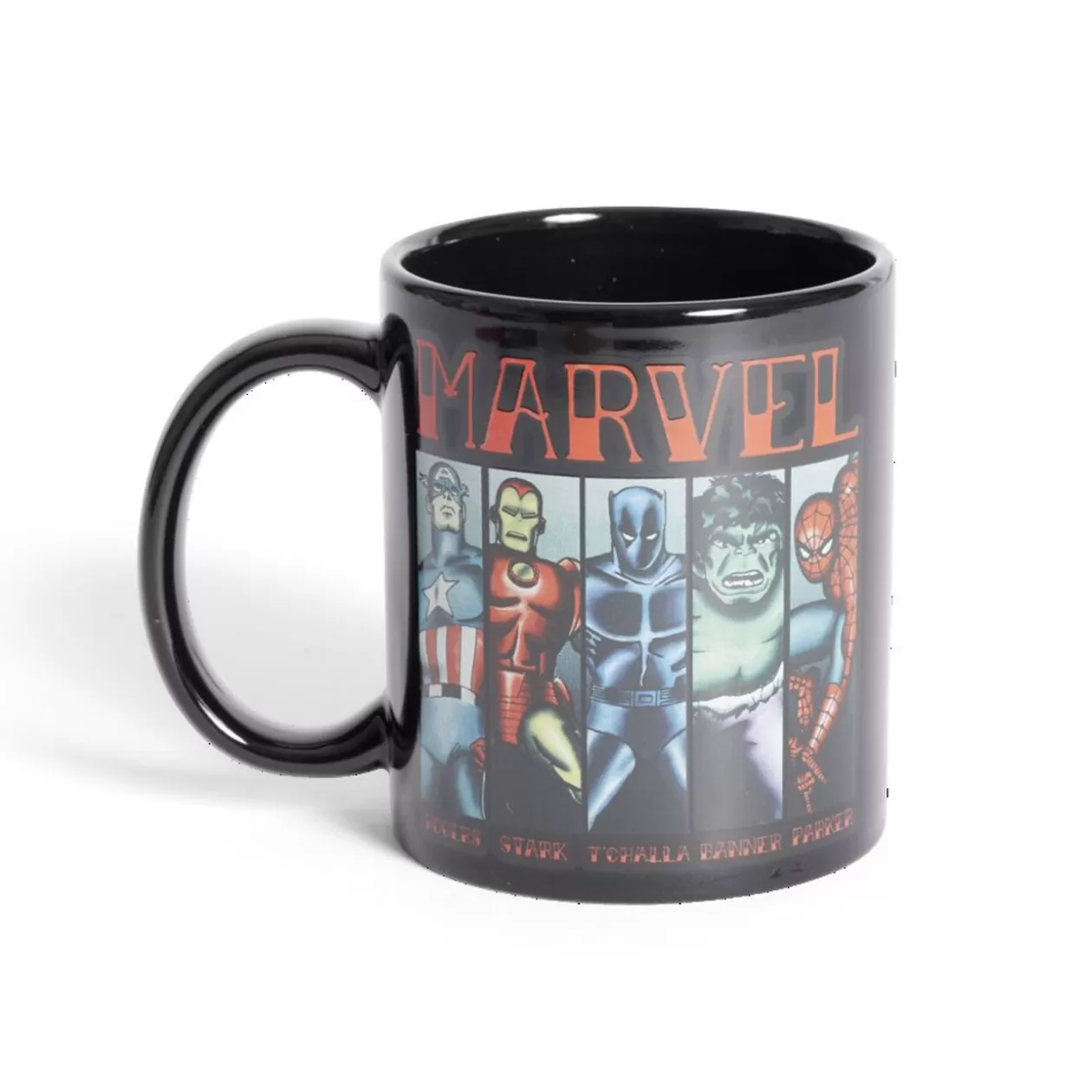 Mug Marvel personnages emblématiques noir et rouge 315ml>Gifi Flash Sale