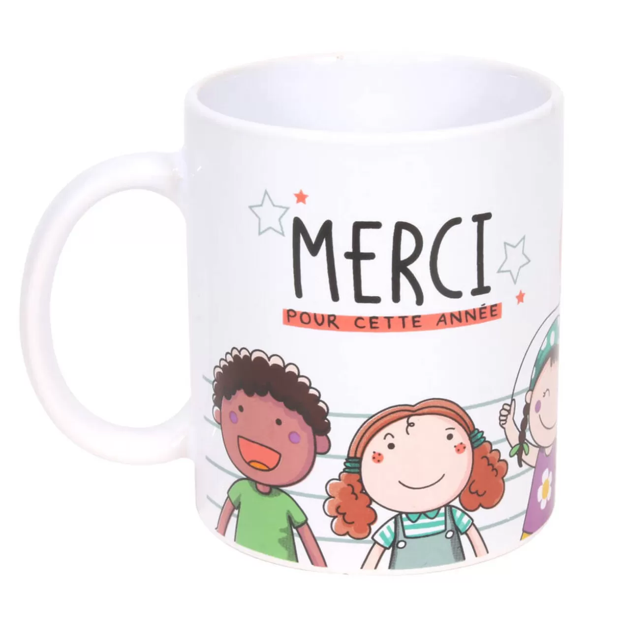 Gifi Mug merci Maîtresse avec inscription et enfants< Vaisselle Et Accessoires De Table