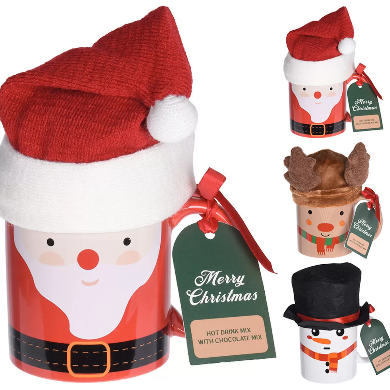 Mug Noël dolomite + préparation boisson au chocolat 3 modèles>Gifi Cheap