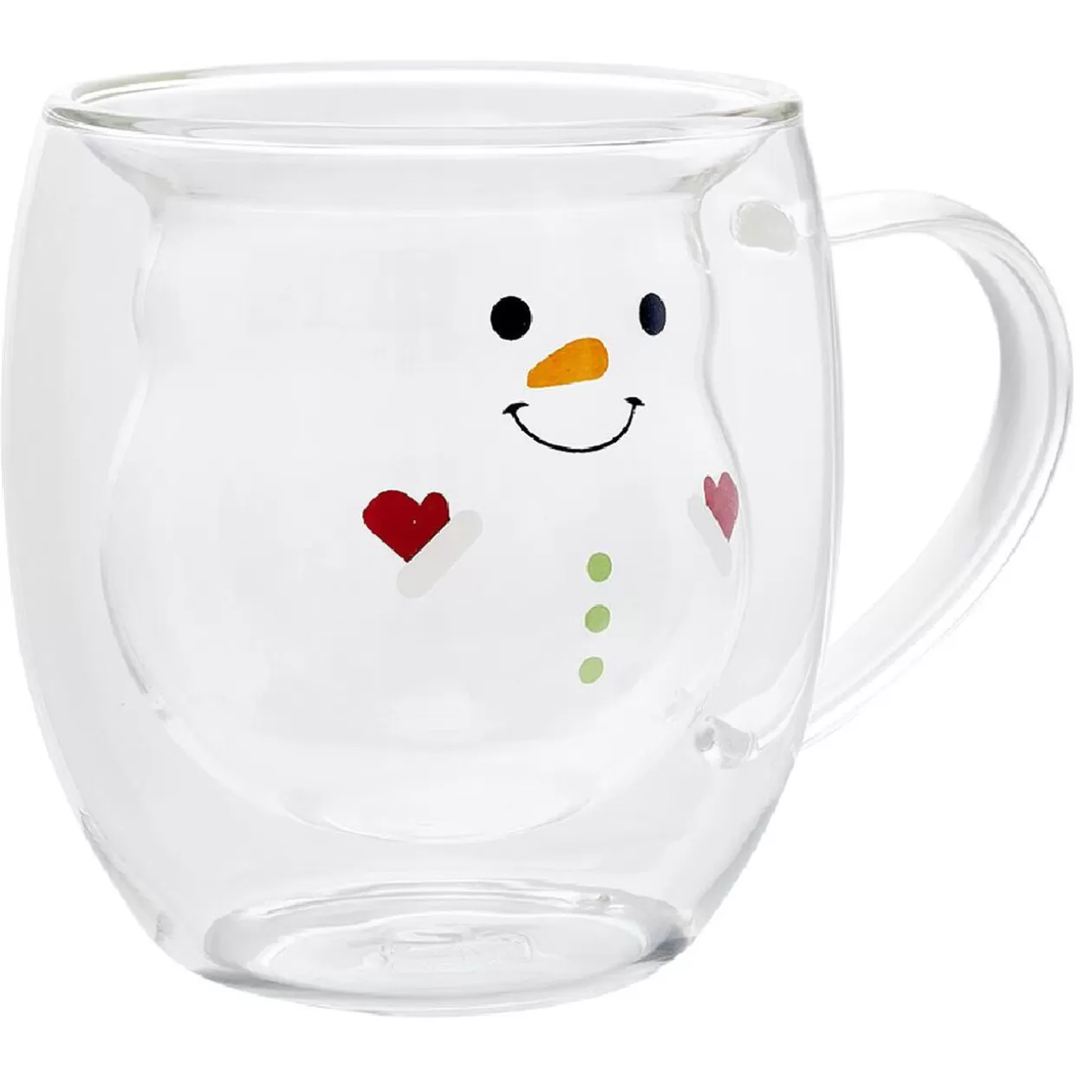 Mug Noël verre double paroi 30cl - 2 modèles>Gifi Best