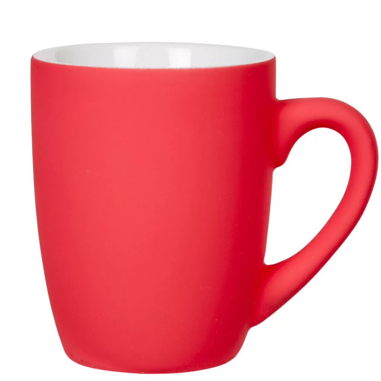 Gifi Mug paroi toucher doux rouge< Vaisselle Et Accessoires De Table