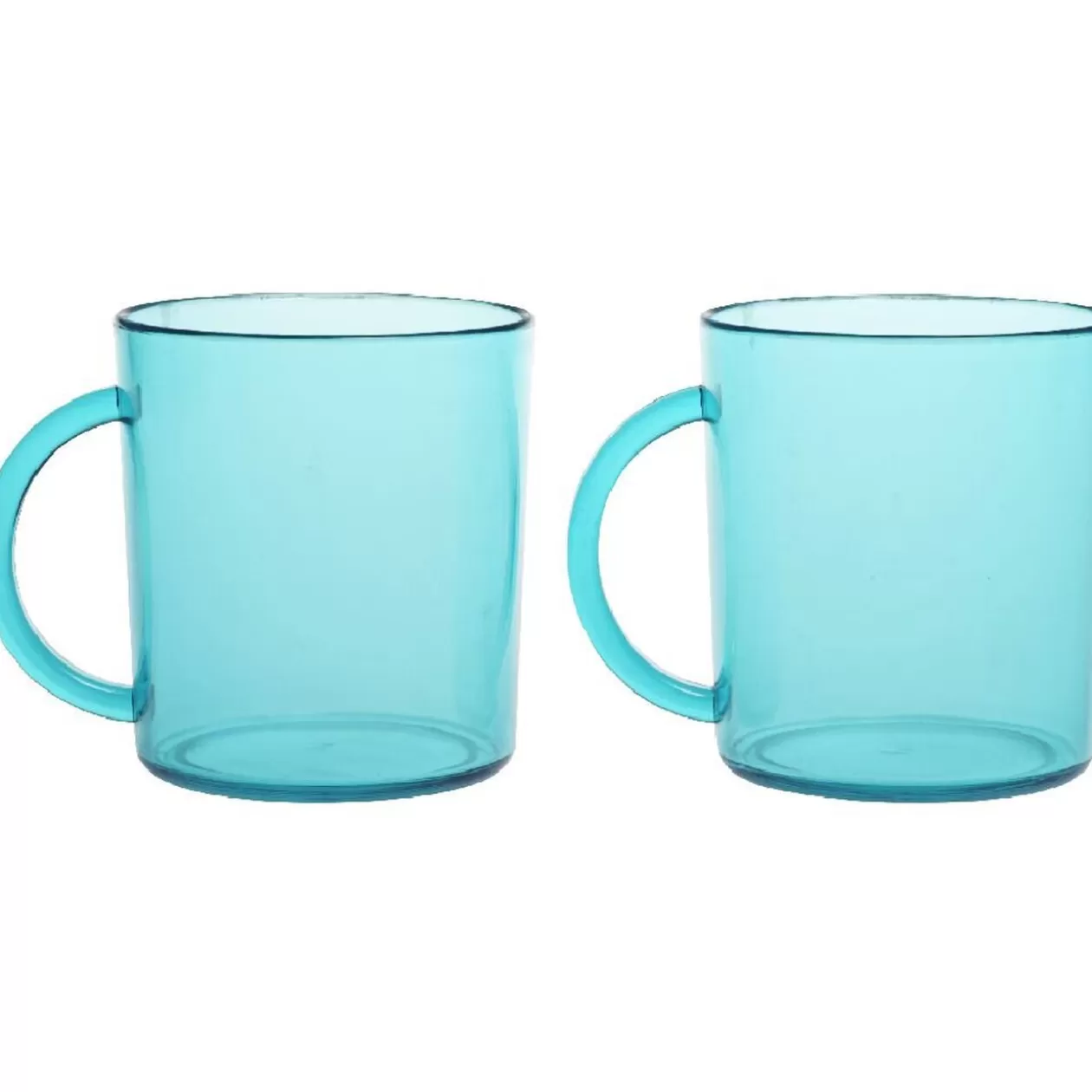 Gifi Mug plastique vert émeraude x2< Vaisselle Et Accessoires De Table