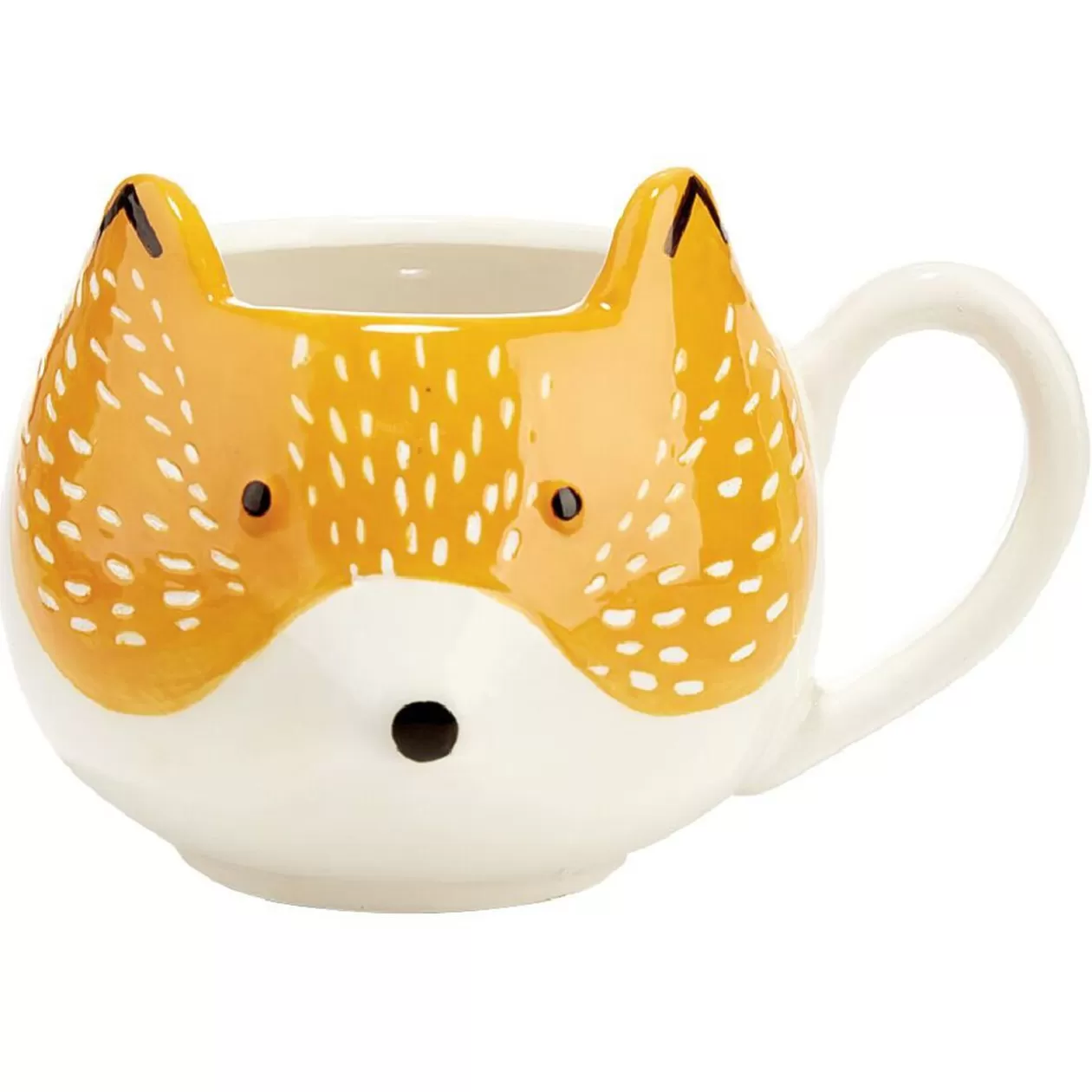 Mug renard orange blanc noir>Gifi Store
