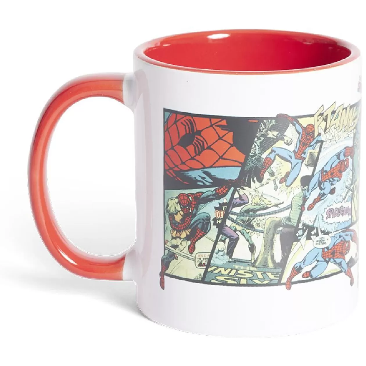 Mug Spiderman Marvel BD blanc et rouge 315ml>Gifi Cheap