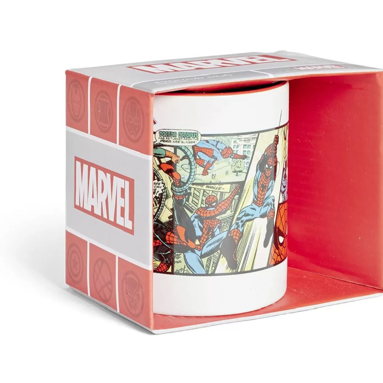 Mug Spiderman Marvel BD blanc et rouge 315ml>Gifi Cheap