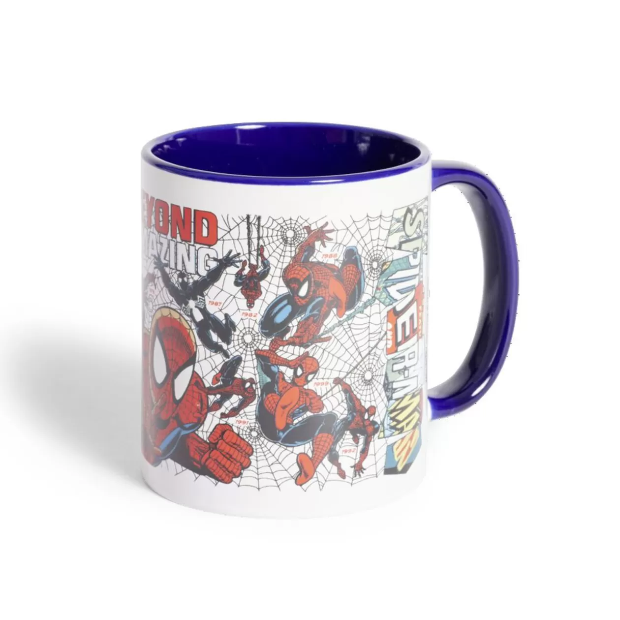 Mug Spiderman Marvel blanc et bleu 315ml>Gifi New