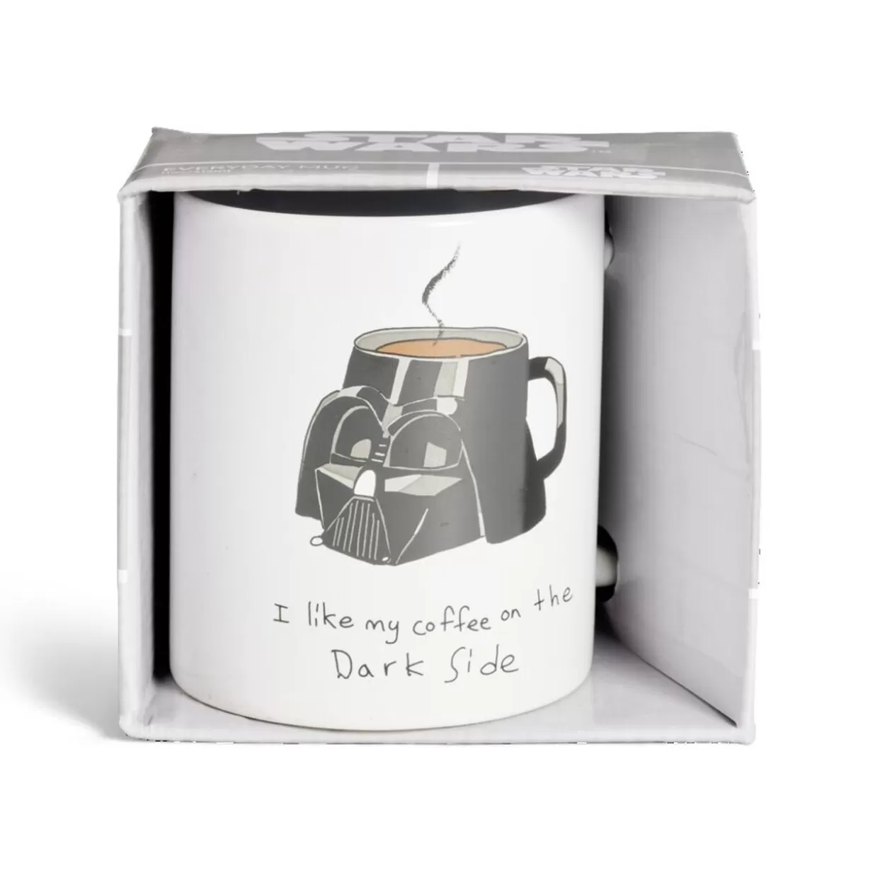 Mug Star Wars Dark Vador blanc et noir 315ml>Gifi Cheap