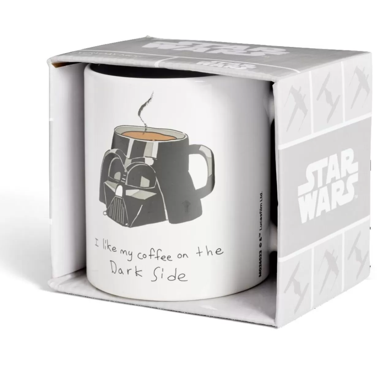 Mug Star Wars Dark Vador blanc et noir 315ml>Gifi Cheap