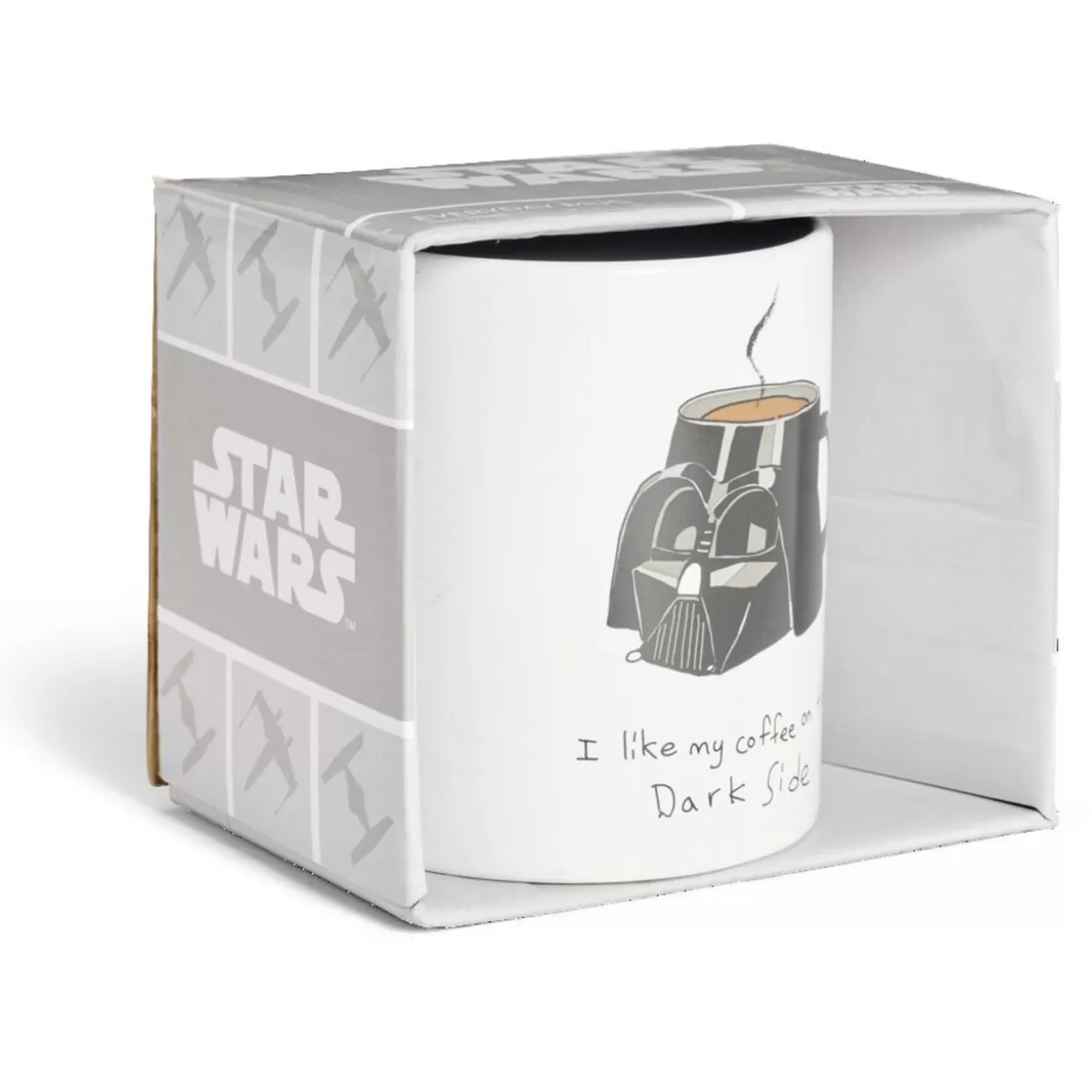 Mug Star Wars Dark Vador blanc et noir 315ml>Gifi Cheap