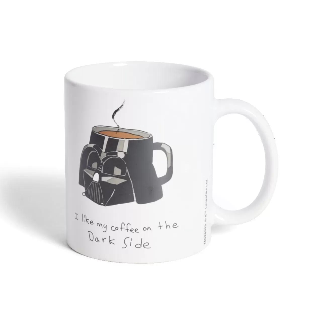 Mug Star Wars Dark Vador blanc et noir 315ml>Gifi Cheap